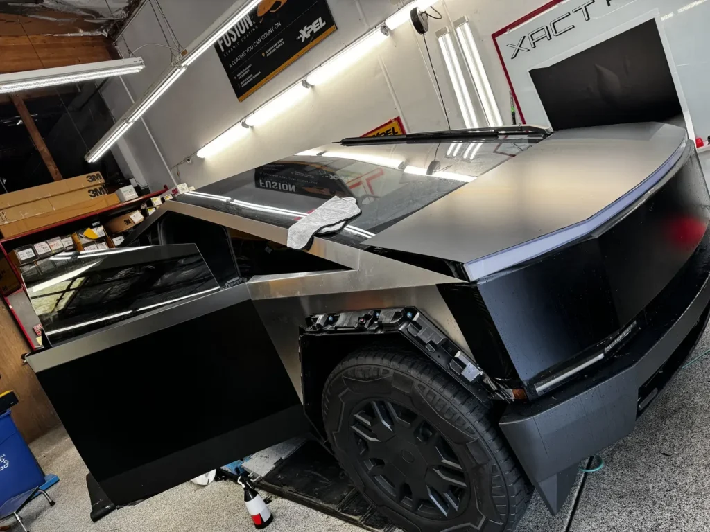 Xact Protective Films offers advanced Tesla Cybertruck protection in Ontario, CA